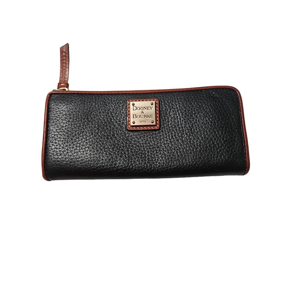 Dooney and Bourke Zip Around 3 Compartment Wallet